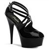 Pleaser - DELIGHT612 High Heels - Schwarz Product image